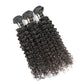 10A Top Selling Hair 3PSC Curly Hair Human Hair Bundles