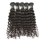 DEEP WAVE HAIR BUNDLES + 13"X4" HD FRONTAL