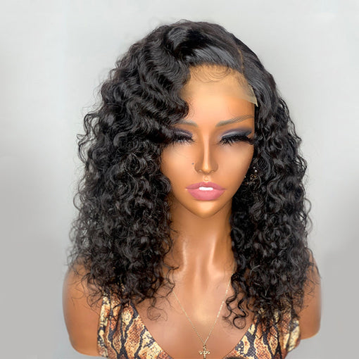 Deep Wave 5x5 HD Lace Closure Wig 180% Density