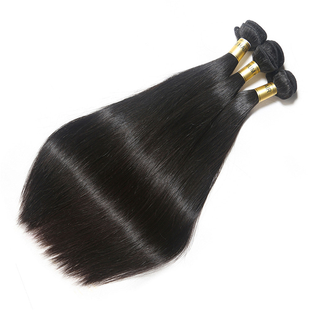 12A Premium Hair 3PSC Straight Raw Hair Bundles