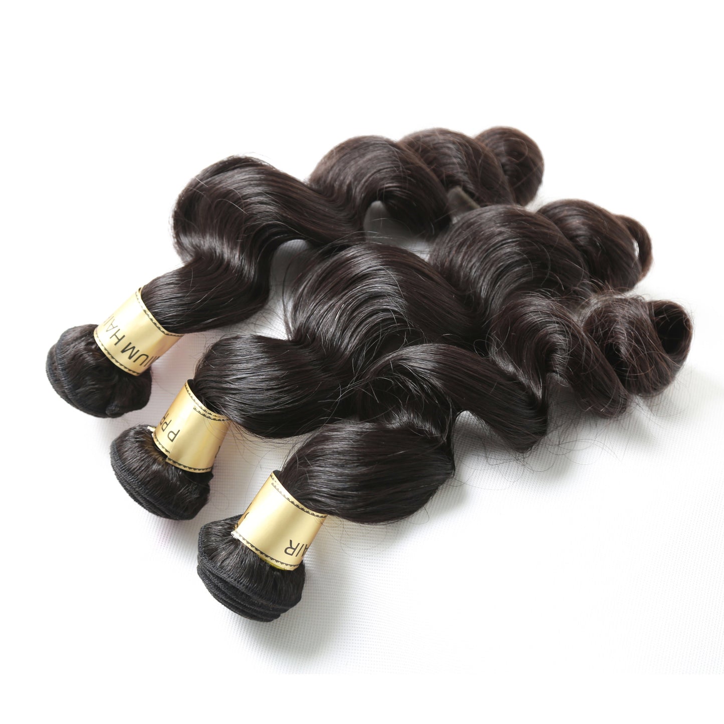 12A Premium Hair 3PSC Loose Wave Raw Hair Bundles