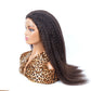 Glueless Lace Kinky Straight 5x5 HD Lace Closure Wig 180% -200%Density