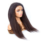 Glueless Lace Kinky Straight 5x5 HD Lace Closure Wig 180% -200%Density