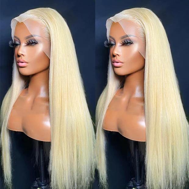 613 Straight Hair 13"x6" HD LACE FRONTAL WIG 180%-200% Density