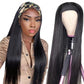 10A Grade Straight Hair Glueless Headband Human Hair Wig