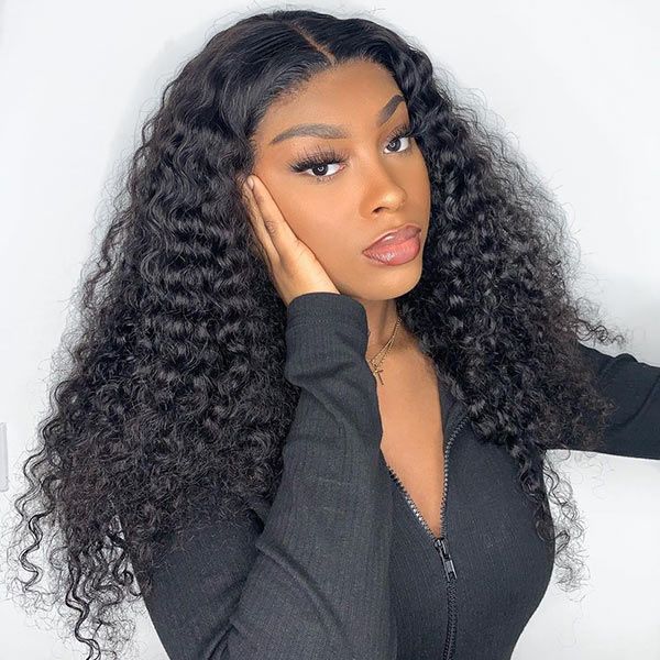 Deep Wave 13"x4" HD LACE FRONTAL WIGS 180%-200% Density