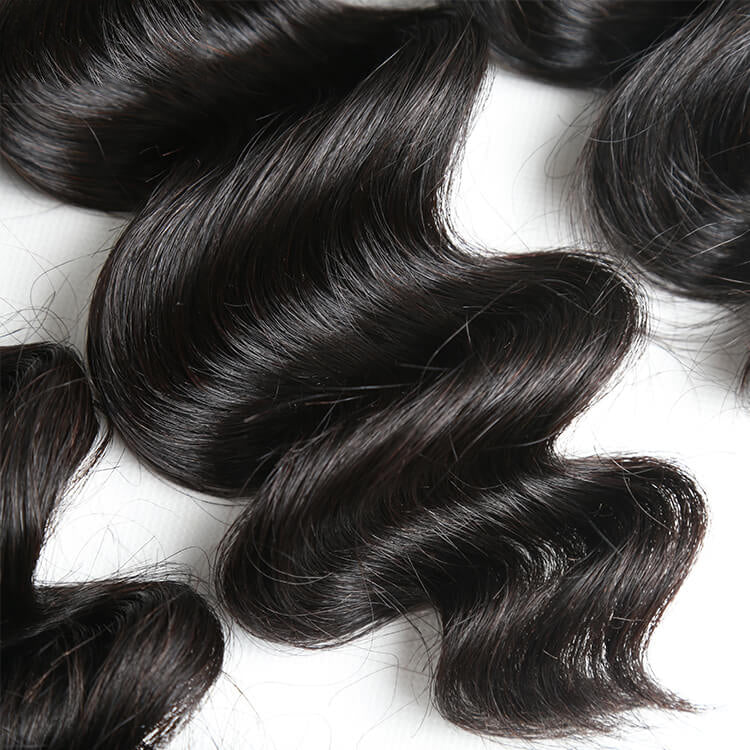 10A Top Selling Hair 3PSC Loose Wave Human Hair Bundles