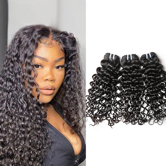 12A Premium Hair 3PSC Jerry Curl Raw Hair Bundles